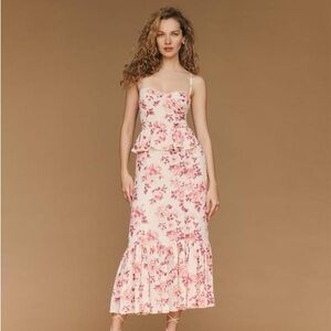 Reformation Felda Midi Dress